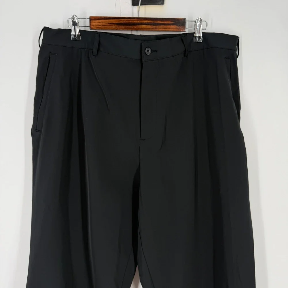 Nike Mens Coach Performance‎ Tan Stone Chino Unhemmed Pants Size 42 Golf Work
